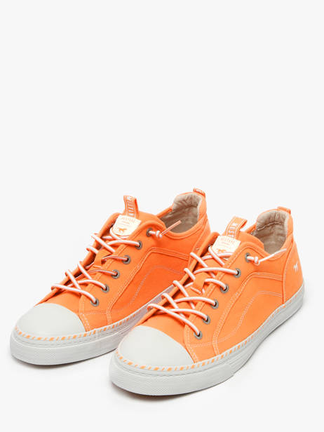 Sneakers Mustang Oranje women 1376308 ander zicht 2